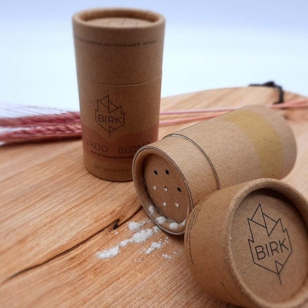 Tørshampoo pulver fra Birk